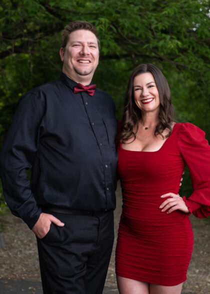 Mathew Melin and Catherine Parsons