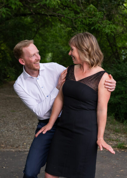 Dr. Richard Currie and Alyson Stone